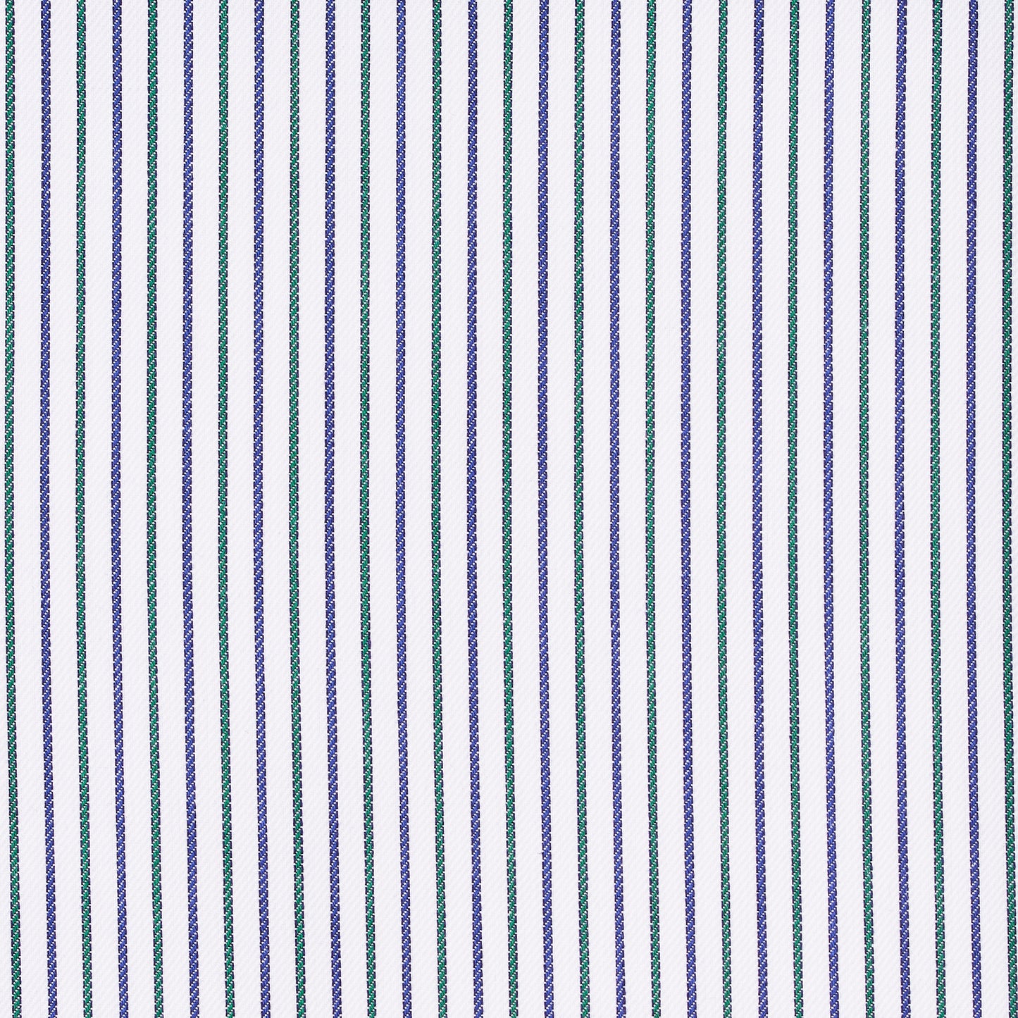 Hemd - Twill - grün/blau - gestreift