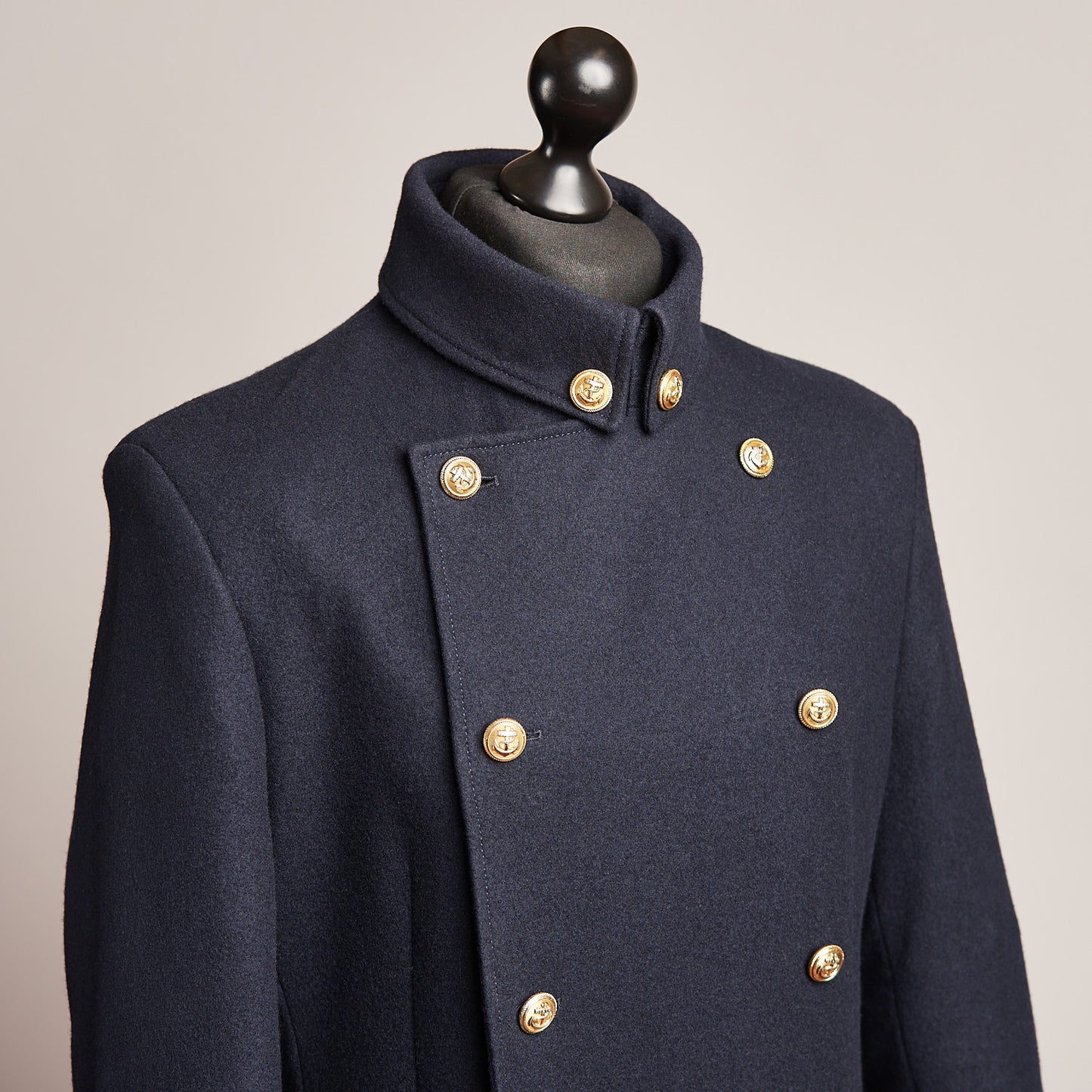 Loden coat Hagen - Blue