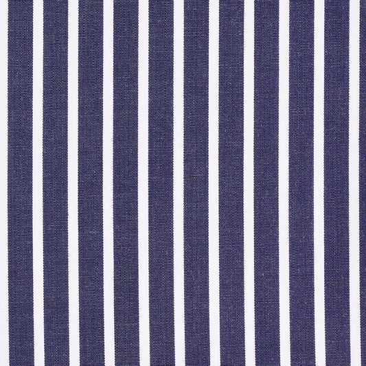 Shirt - Poplin - white/dark blue - striped