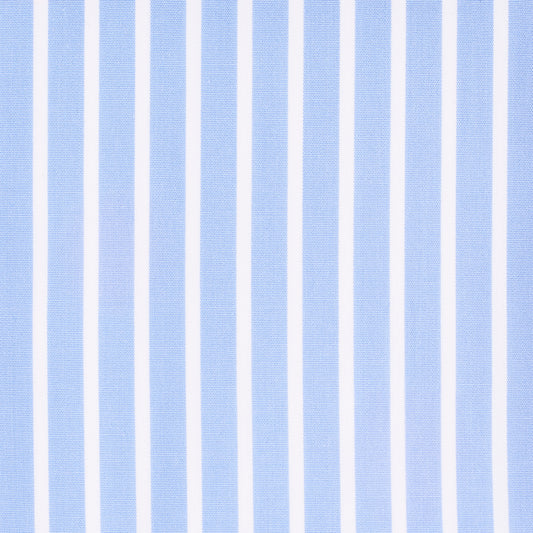 Shirt - Poplin - white/light blue - striped