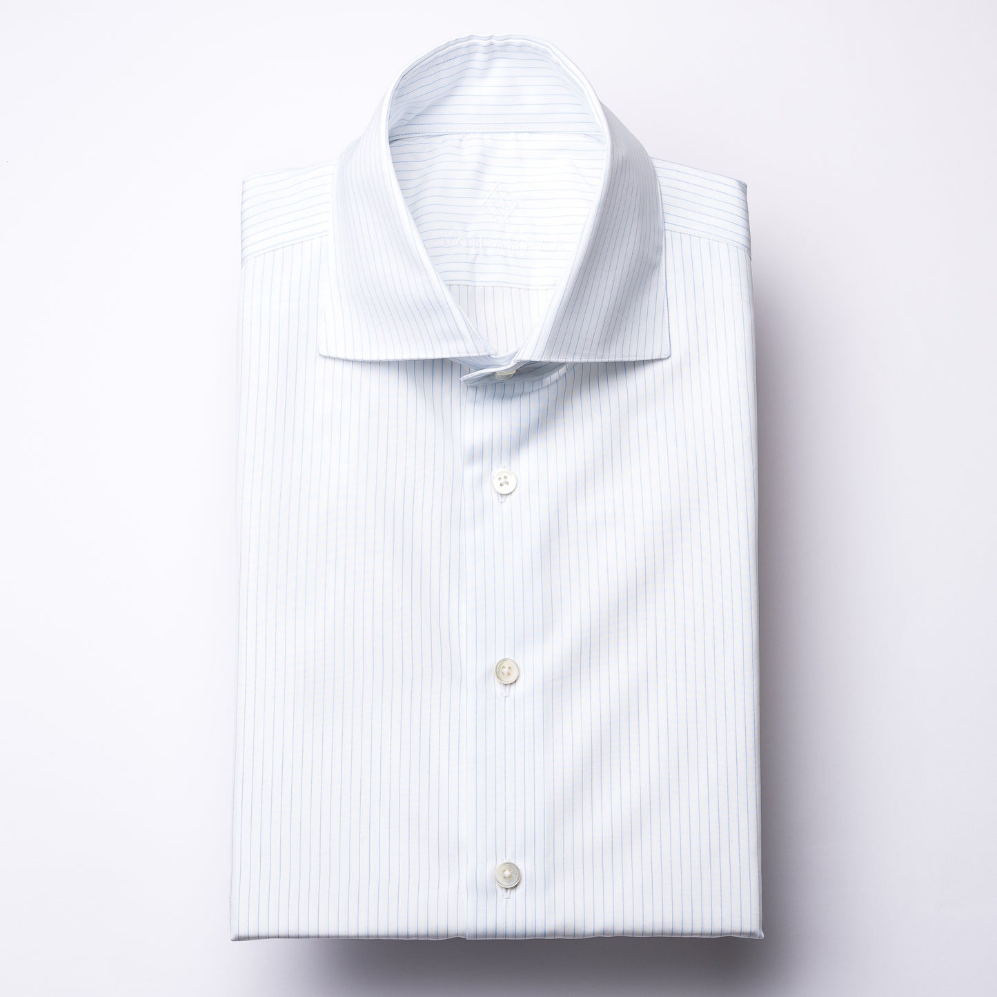 Shirt - Poplin - light blue/white - pinstripe