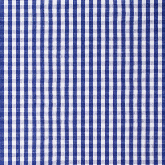 Shirt - Poplin - dark blue - checked