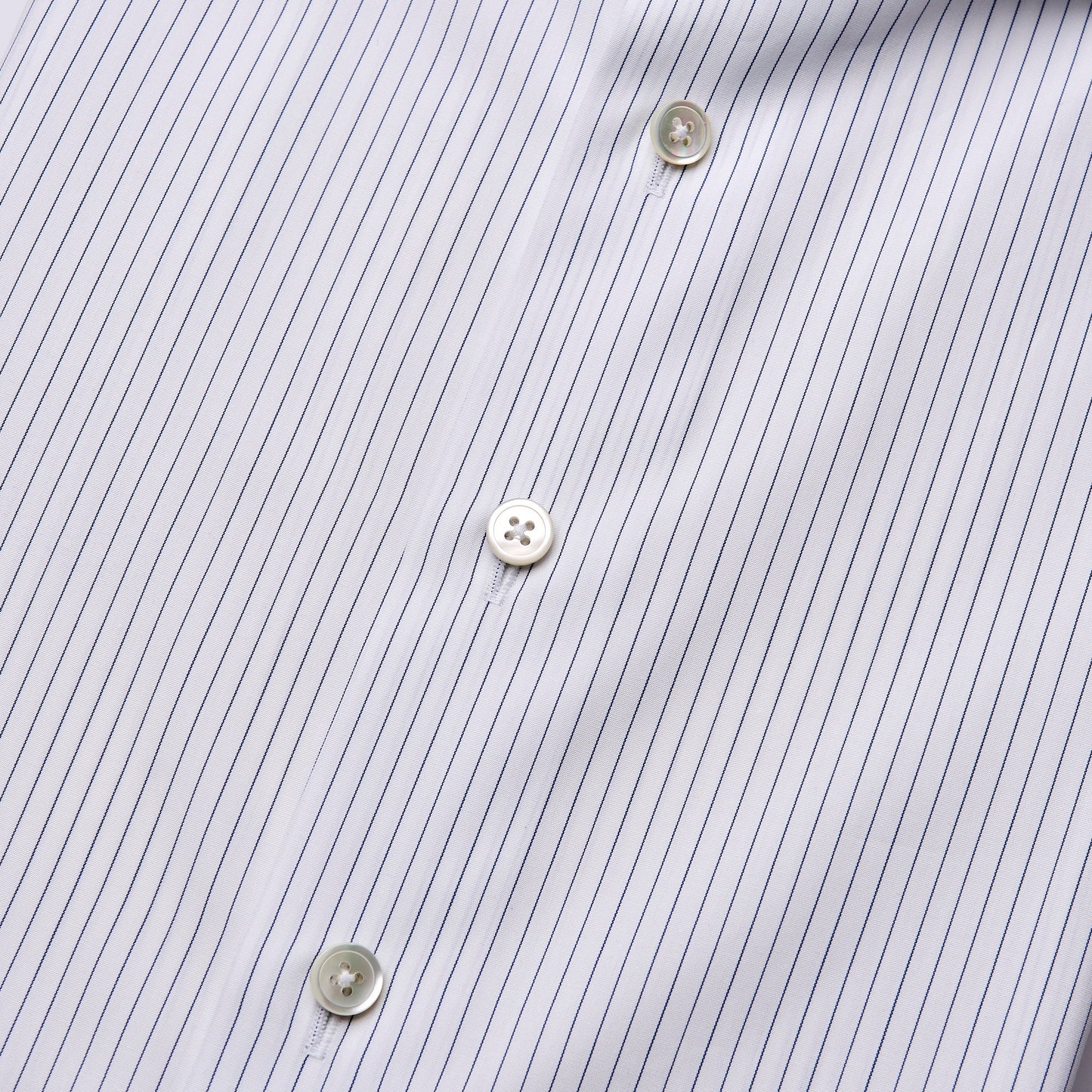 Shirt - Poplin - dark blue/white - pinstripe