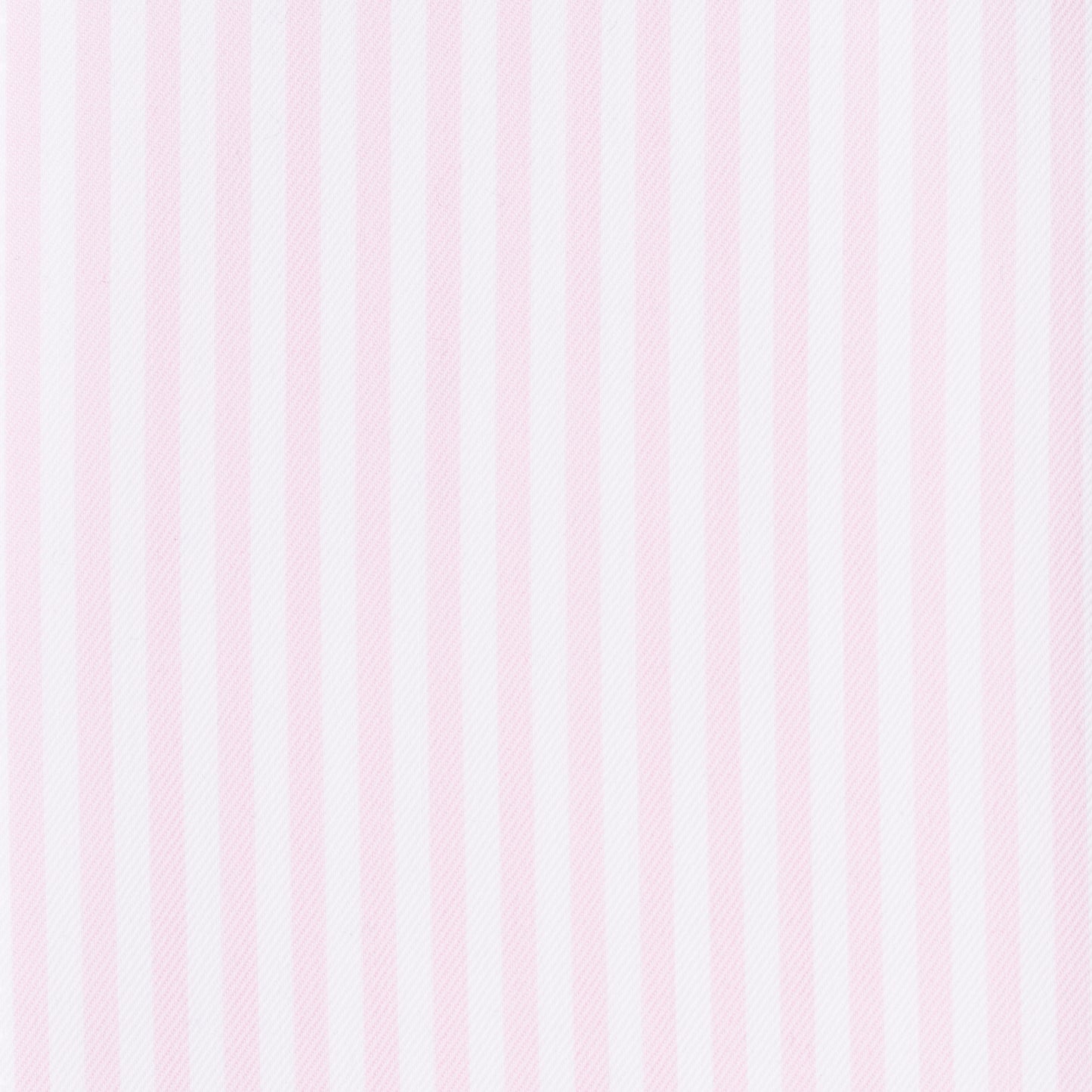 Shirt - twill - white/pink - striped