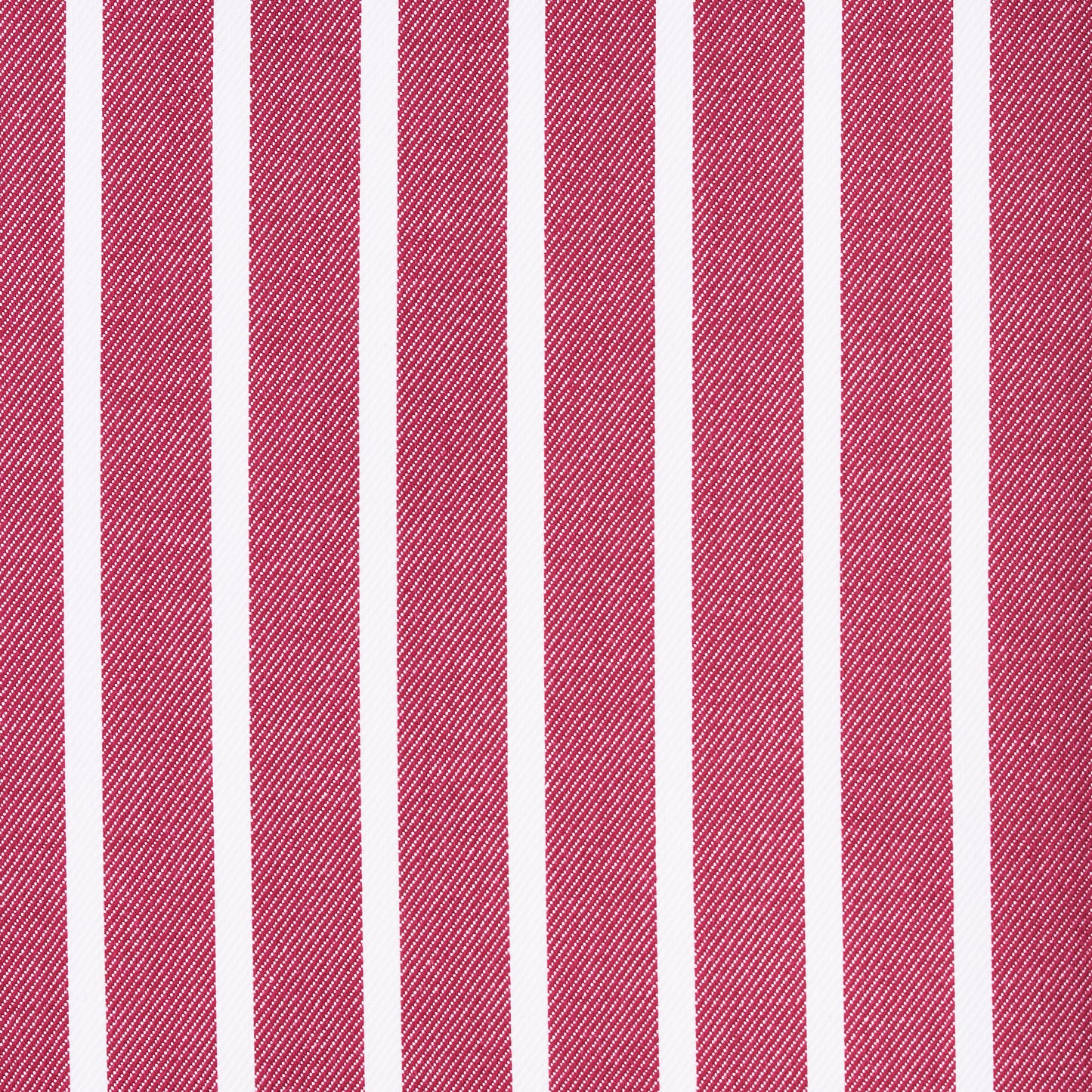 Hemd - Twill - weiß/rot - gestreift