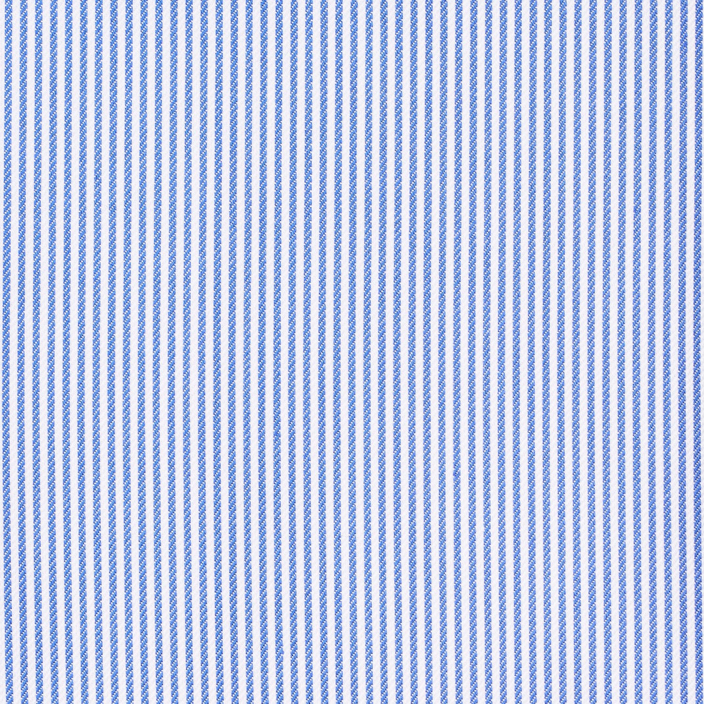 Shirt - twill - white/blue - striped