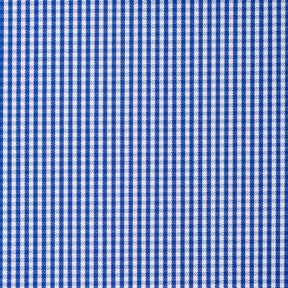 COLLUSION – Blaumann aus Twill in Blau